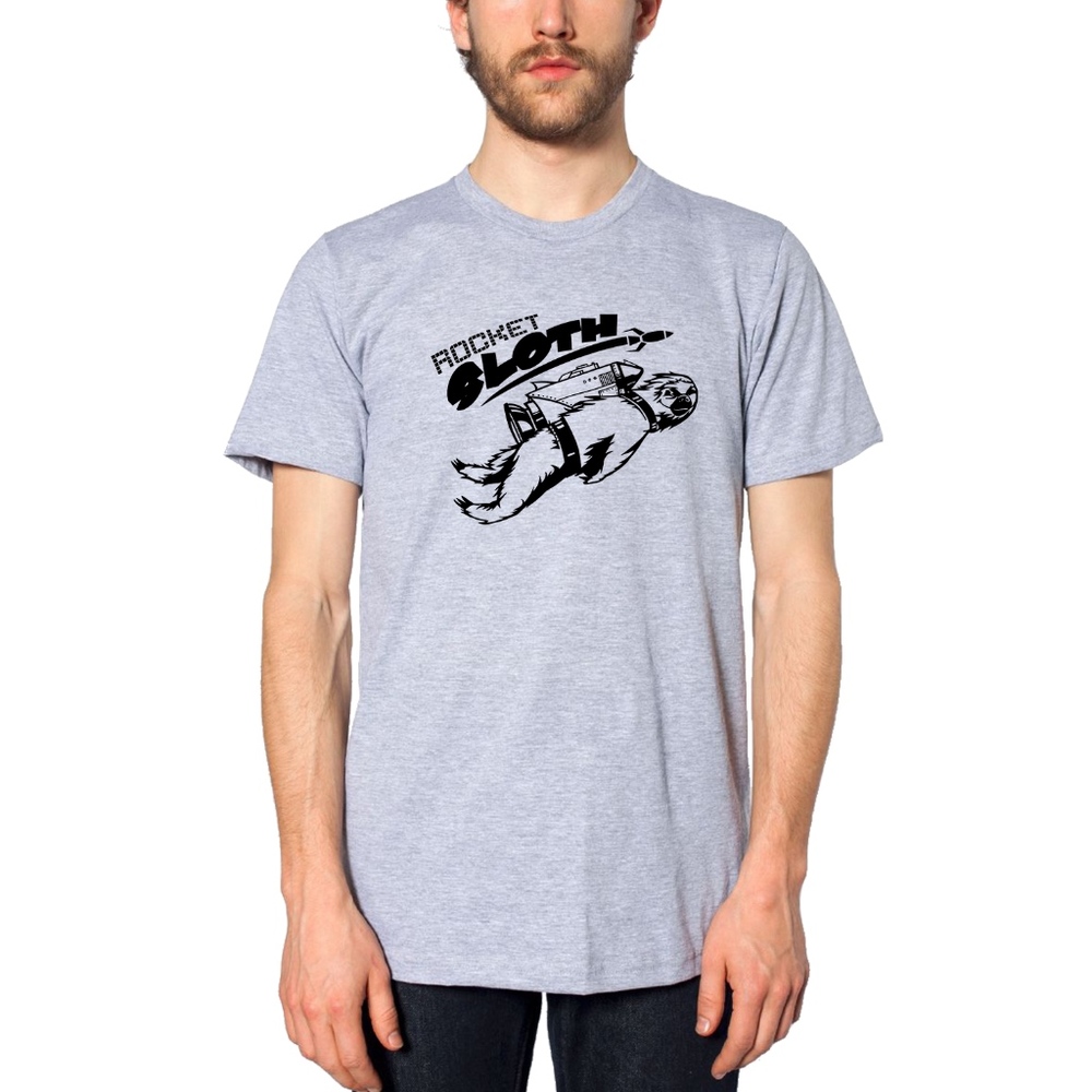 ROCKET SLOTH Graphic Tee Print T-Shirt LRG